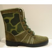 Bota camuflaje verde