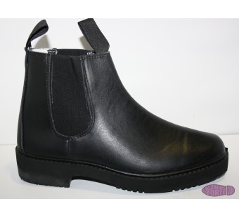 Bota negra moldeada 